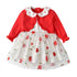 Baby Girl Autumn Princess Dress Long Sleeve Embroidered Dress